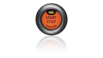 Nissan Navara start and stop button