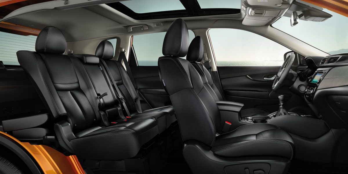 Nissan X-Trail Large interior profile with 5-seater