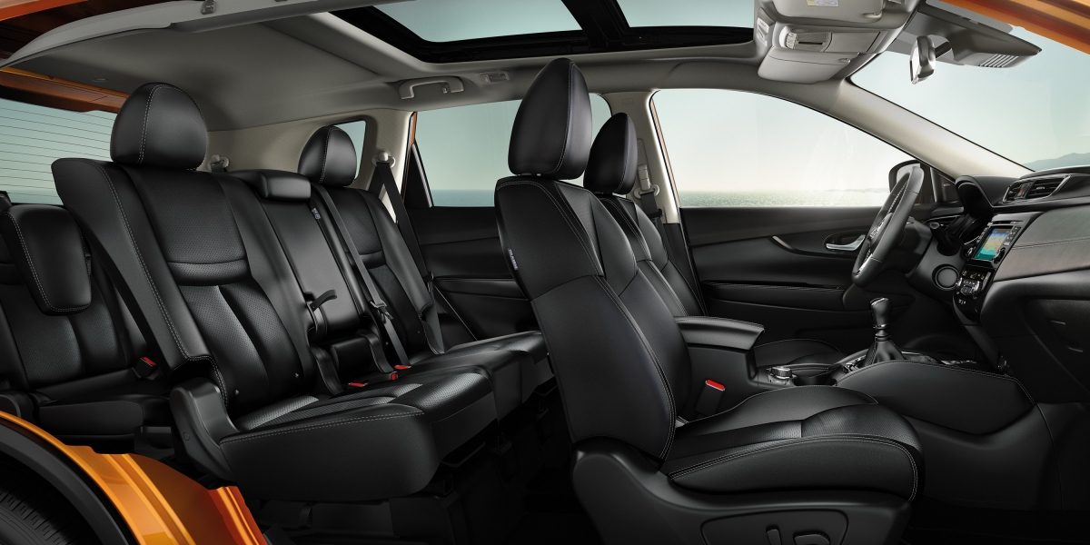 Nissan X-Trail Large interior profile with 7-seater