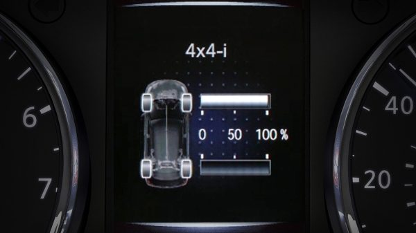 X-Trail TFT screen - Drive modes