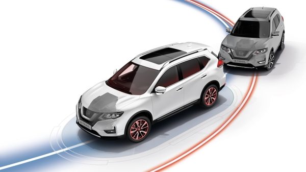 X-Trail Intelligent Trace Control illustration