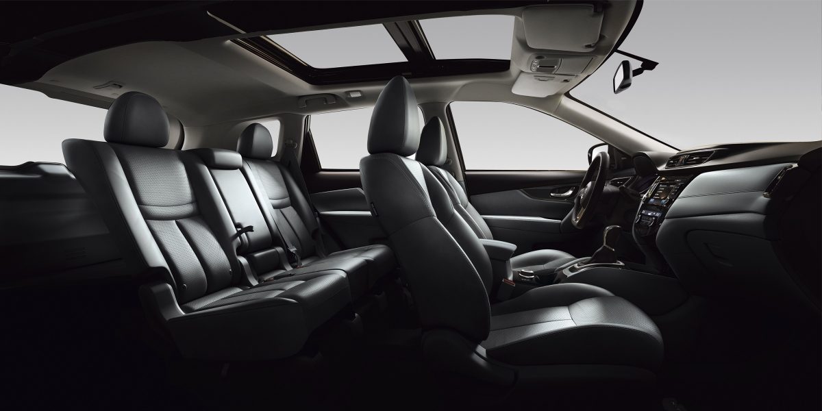 X-Trail large interior profile - Suede like tricot