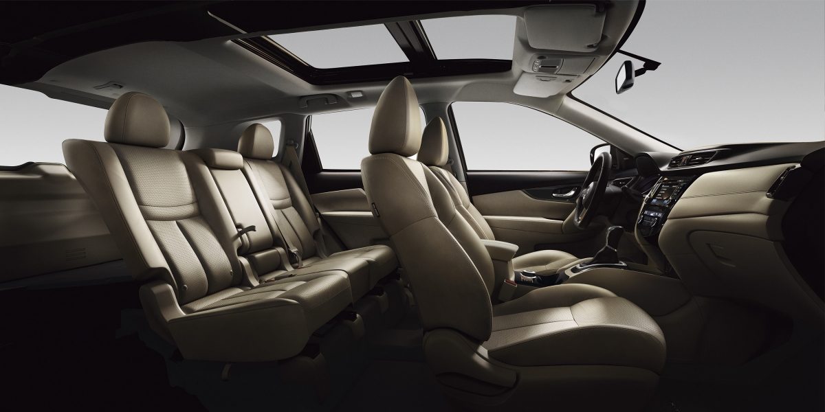 X-Trail large interior profile - beige leather