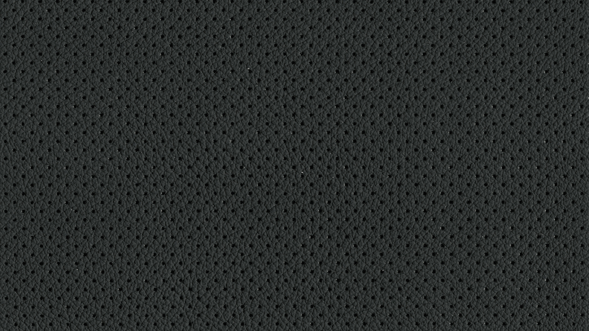 GENUINE LEATHER - BLACK